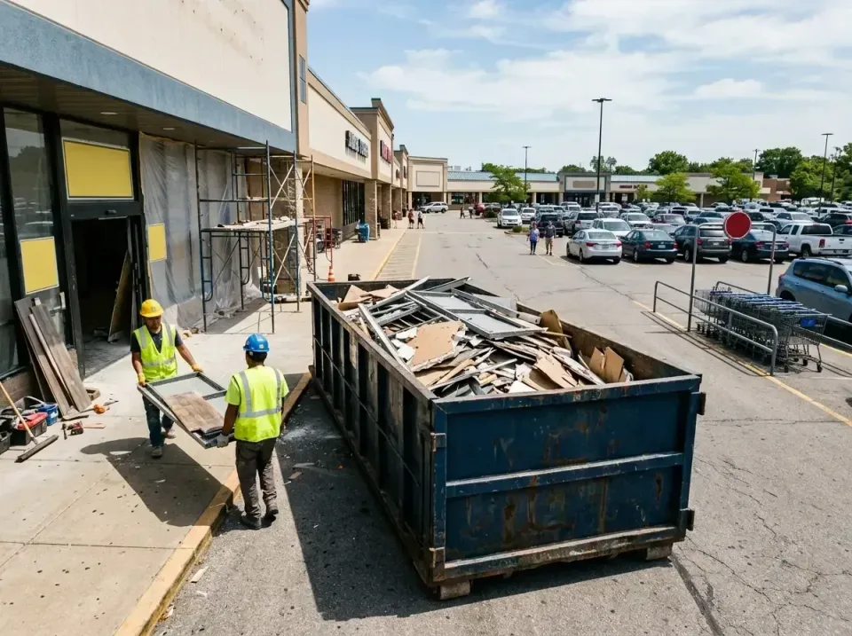 retail-store-renovation-debris-003 — frequently asked questions, Roll-off Dumpster Rentals in Fort Washington, PA